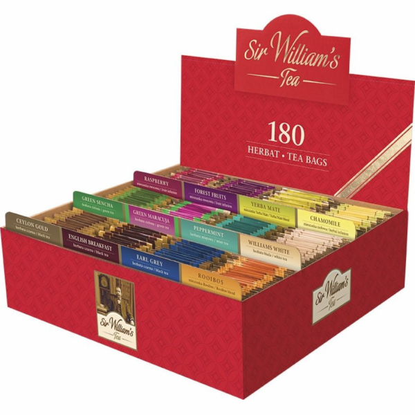 Sir Williams Kartonový dárkový tácek s čajem Sir Williams...