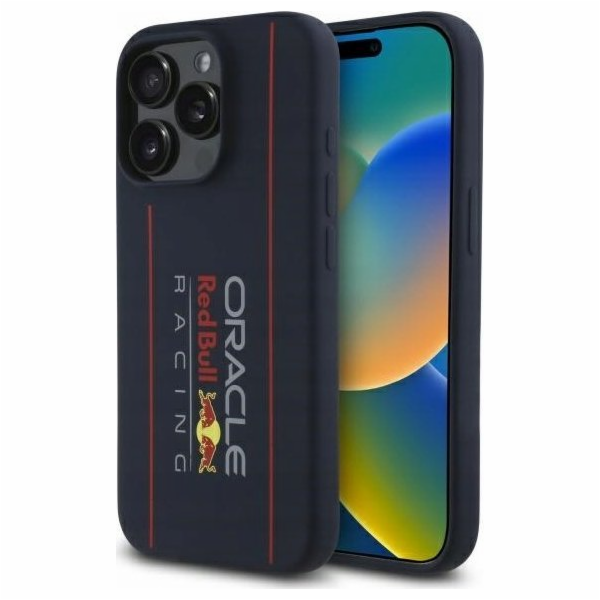 Red Bull Silikonový kryt RBHMP15L24SIOLRV pro iPhone 15 P...
