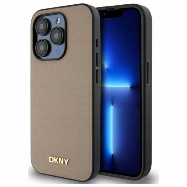 DKNY DKHMP15XPGHLME iPhone 15 Pro Max 6.7 béžový/béžový p...