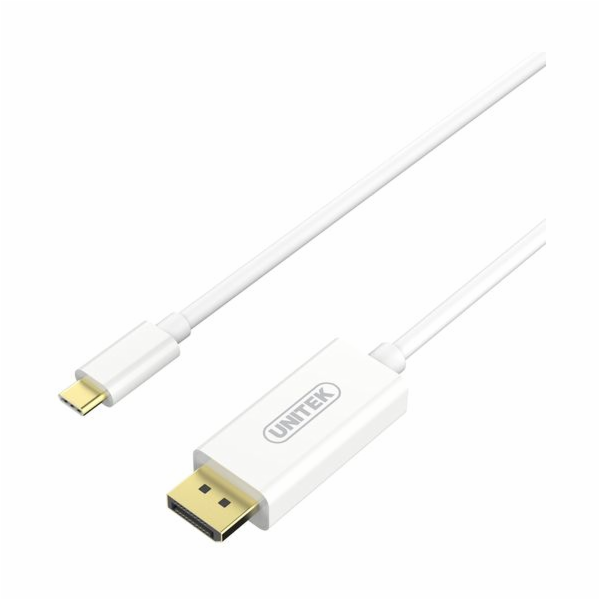 Unitek Kabel USB-C USB - 1,8 m bílý (V400A)