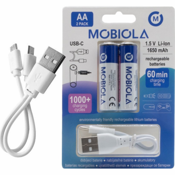Vega BATERIE / BATERIE MOBIOLA MBAA1650 USB-C>