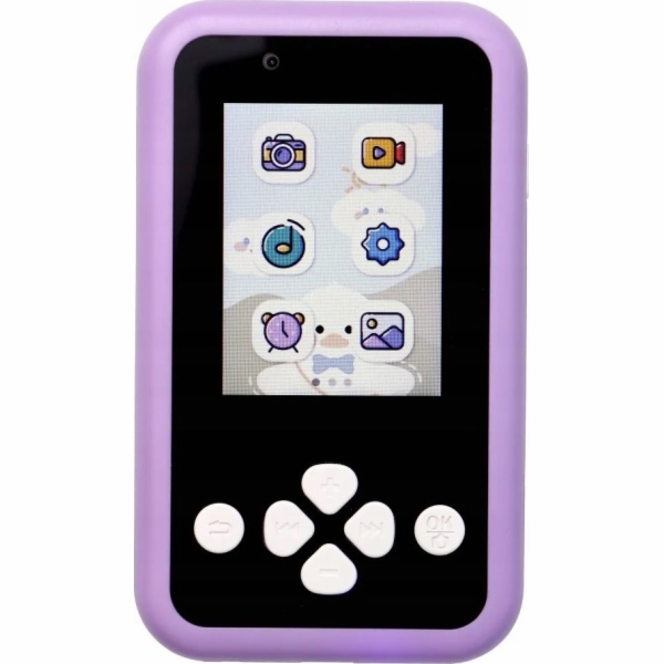 LeanToys Dětský herní telefon s 2,4" IPS obrazovkou a tla...