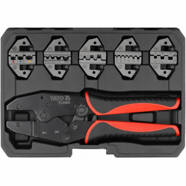 YT.CONNECTOR KRIMOVACÍ SADA 5 ZÁSTROJŮ