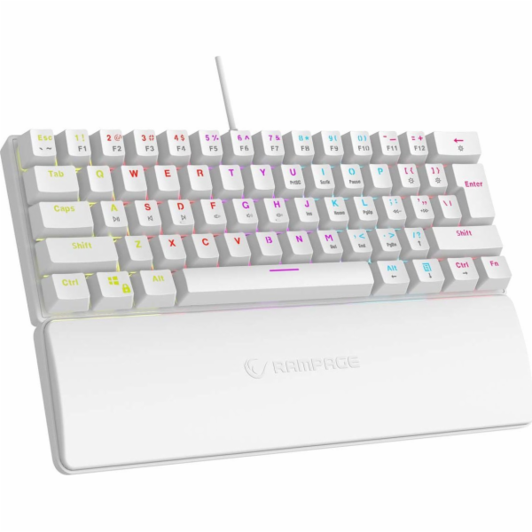 Klávesnice Rampage Plower K60 RMP Blue Switch (PLOWERK60-...