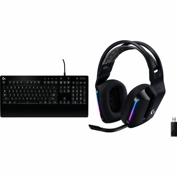 Logitech&nbsp;Klávesnice&nbsp;G213&nbsp;Prodigy&nbsp;(920-008093)&nbsp;+&nbsp;G733&nbsp;Ligh...