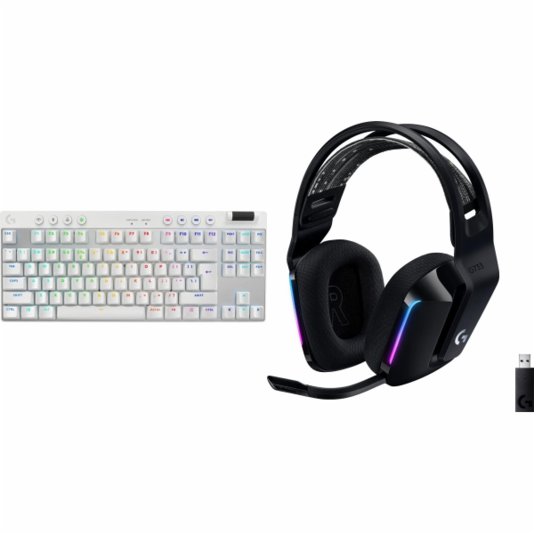 Logitech Klávesnice PRO X TKL Lightspeed GX hnědá (920-01...