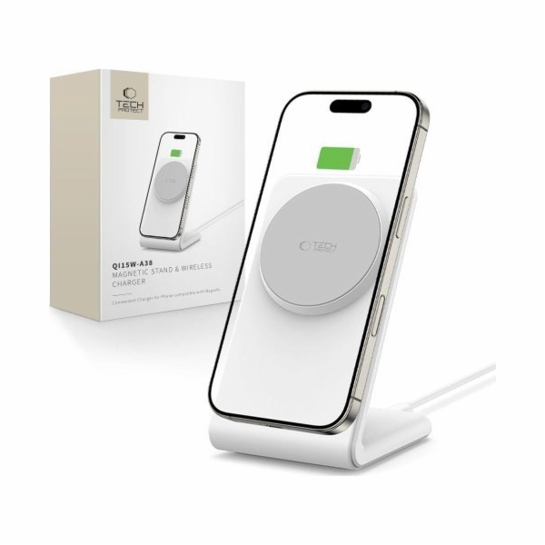 Tech-Protect Bezdrátová nabíječka QI15W-A38 s magnetem a ...