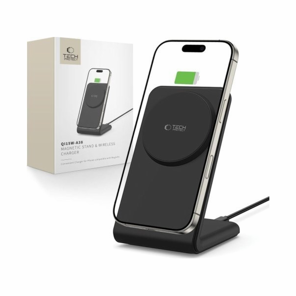 Tech-Protect Bezdrátová nabíječka QI15W-A38 s magnetickou...