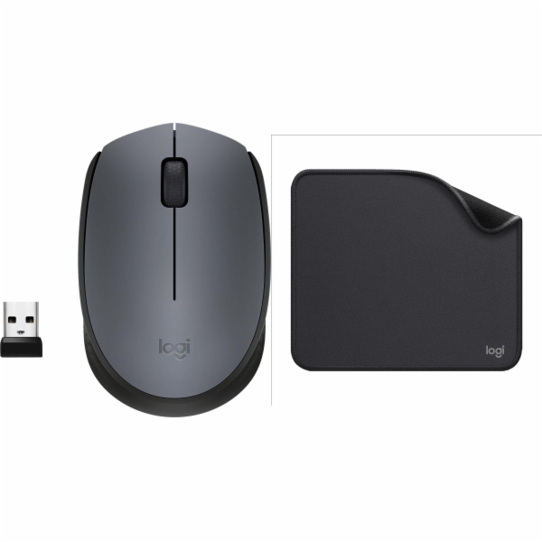 Logitech Myš M170 (910-004642) + řada Studio – GRAFIT (95...