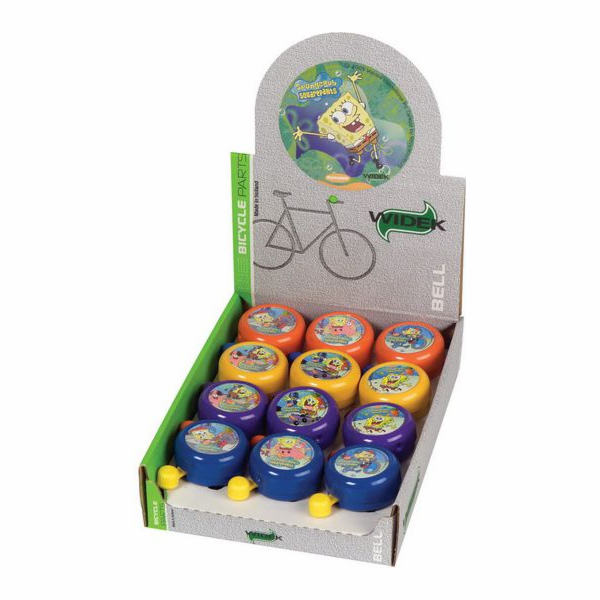 Widek Bicycle Bell SPONGE BOB Mix barev Box 12 kusů (WDK-...