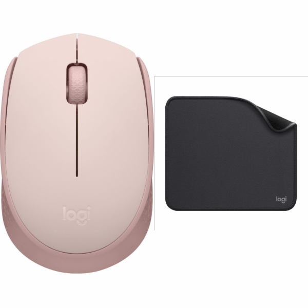 Logitech Myš M171 růžová (910-006865) + řada Studio - gra...