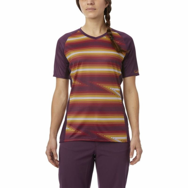 Dámský roustový dres Giro zaprášený fialový heatwaves vel...