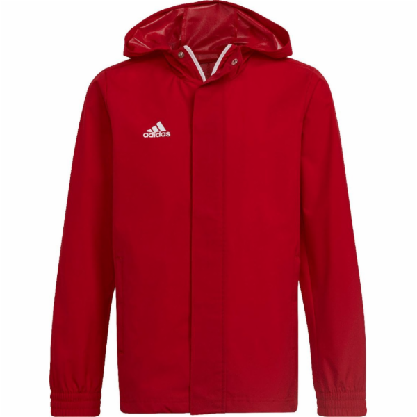Adidas Dětská celoroční bunda Entrada 22 červená IK4013 1...
