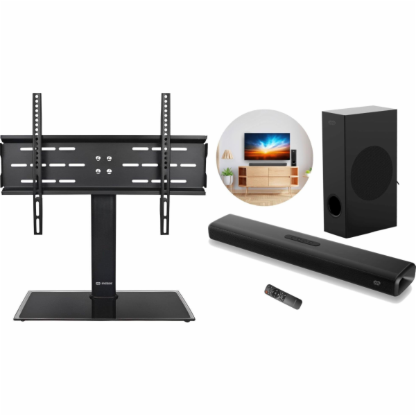 Mozos Mozos Vesa podlahový stojan 32'' - 70'' + soundbar ...