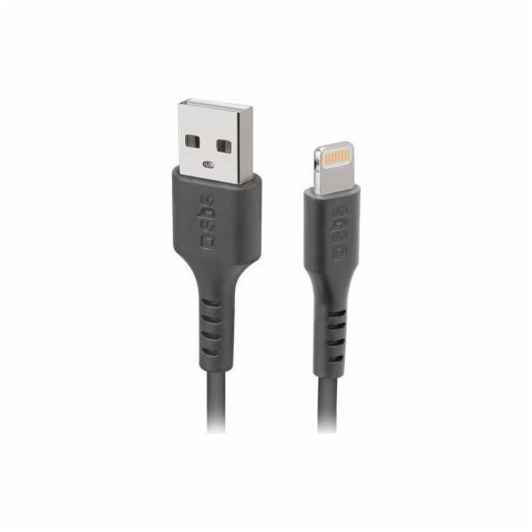 SBS Mobile USB-A - Lightning USB kabel 1 m černý (JAB-754...