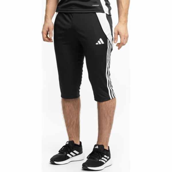 Adidas Pánské kalhoty Tiro 24 3/4 Černé IJ7671 L