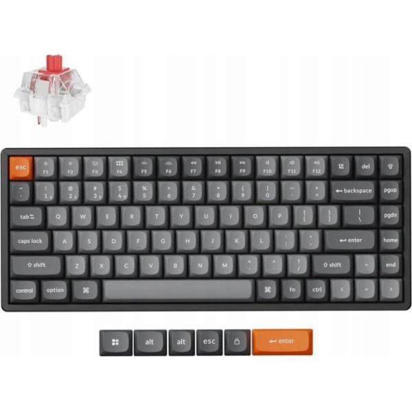 Keychron&nbsp;K2&nbsp;Max&nbsp;QMK&nbsp;Hot&nbsp;Swap&nbsp;Keychron&nbsp;Super&nbsp;Red