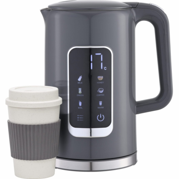 Platinet Konvice PEKR723GR + šedý hrnek