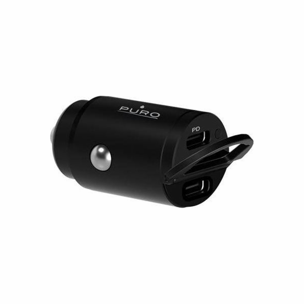 Puro Mini nabíječka 2x USB-C 2,4A (PUR404BLK)