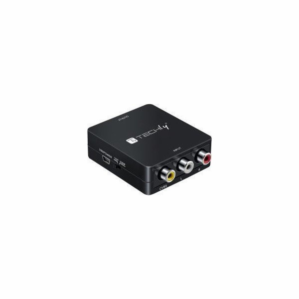 NoName AV adaptér RCA (Cinch) x2 – HDMI černý (5469)