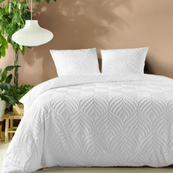 Sada povlečení s všívaným vzorem HELTIE, 240 x 220 cm