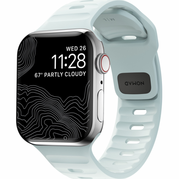 Nomad Sport Strap, Ice Blue Glow – Apple Watch 42mm/41mm/...