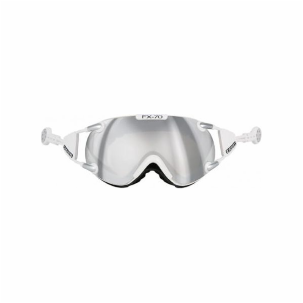 Casco Lyžařské brýle FX-70 Carbon bílo-stříbrné M