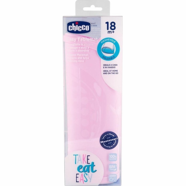 Chicco Podložka - prostírání na stůl 18m+ růžová