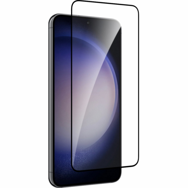 Puro Tvrzené sklo Frame pro Samsung Galaxy S24, černé / S25