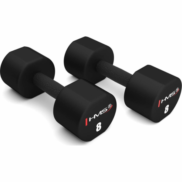 HMS Polyuretanové činky HPT08 2 x 8 kg