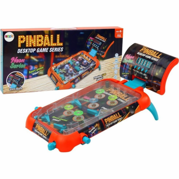 LeanToys Pinball s LED světly a zvukem