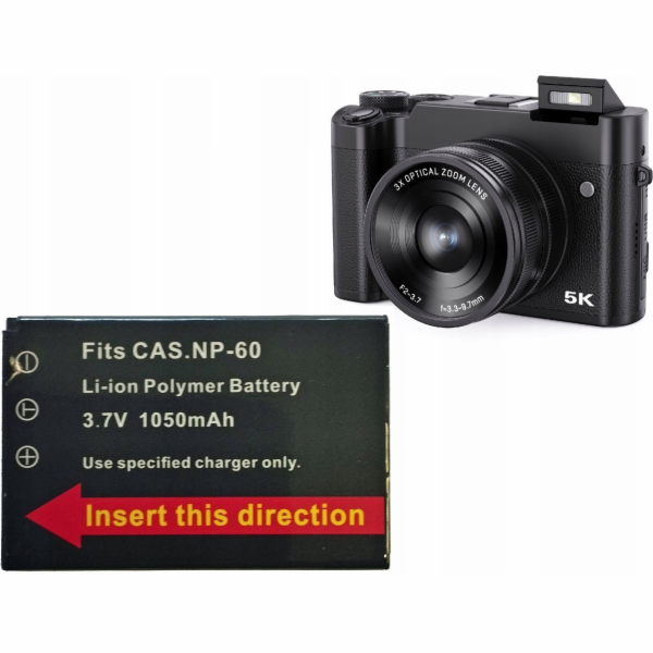 Xrec Dobíjecí baterie pro fotoaparát BLS-205X BLS205X 205...