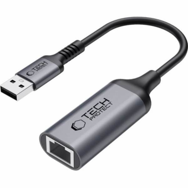 Tech-Protect Adaptér UltraBoost z USB 3.0 na Ethernet RJ4...