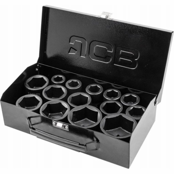 JCB Sada rázových nástrčných klíčů 3/4" 14dílná. (6strann...