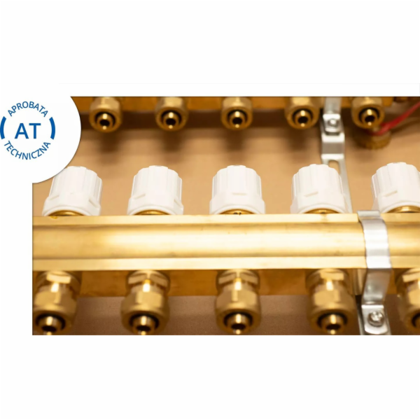 Perfexim Mosazný rozdělovač 5 okruhů PHA-107 5-okruhový P...