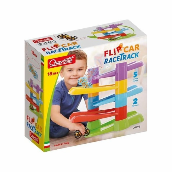 Quercetti Závodní dráha s převrácenými auty