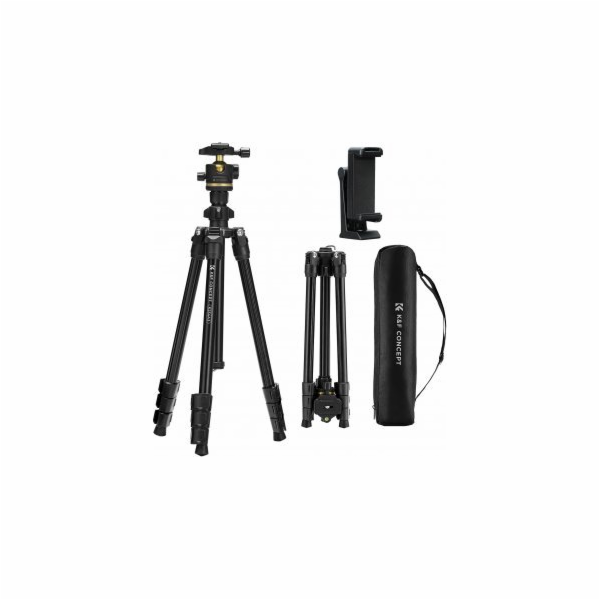 K&F Stativ Concept K234A3 s kulovou hlavou BH-36 a držáke...