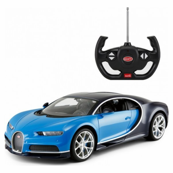 Rastar R/C auto Bugatti Veyron Chiron (1:14) modré