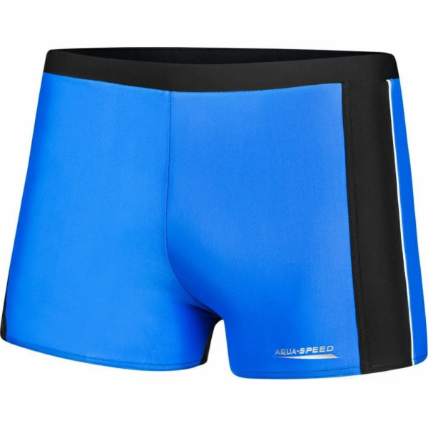 Aqua-Speed Plavecké kraťasy JASON M/23 modré/šedé/bílé (4...
