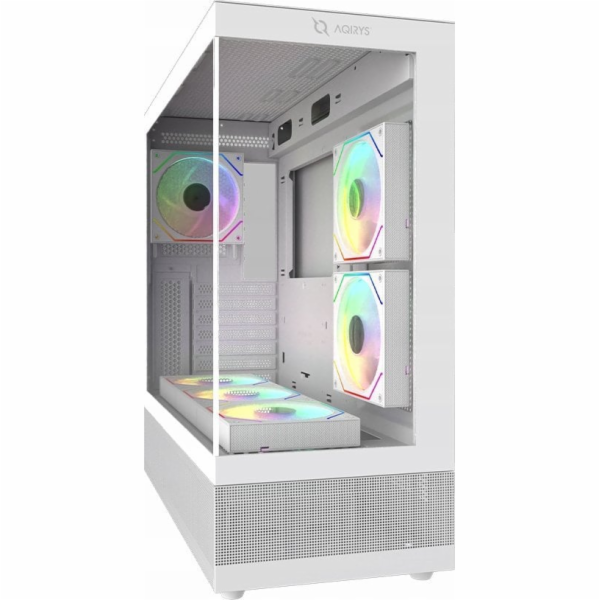 AQIRYS Bílá počítačová skříň ANTLIA