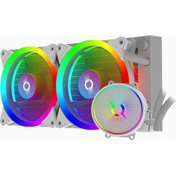 AQIRYS Chladič procesoru AiO AQUARIUS 240 bílý