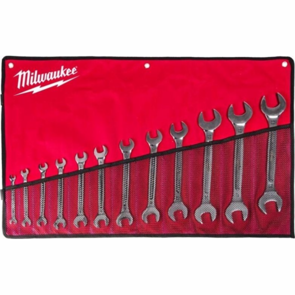 Sourcing MILWAUKEE SADA OBOUSTRANNÝCH PLOCHÝCH KLÍČŮ 12dí...