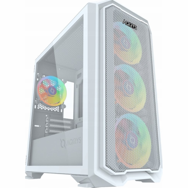 AQIRYS Počítačová skříň WEZEN bílá