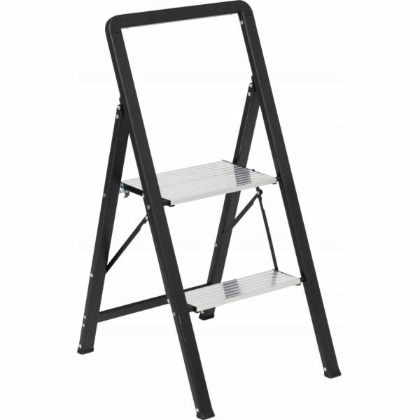 EASY 2-stupňový hliníkový žebřík, výška 83 cm