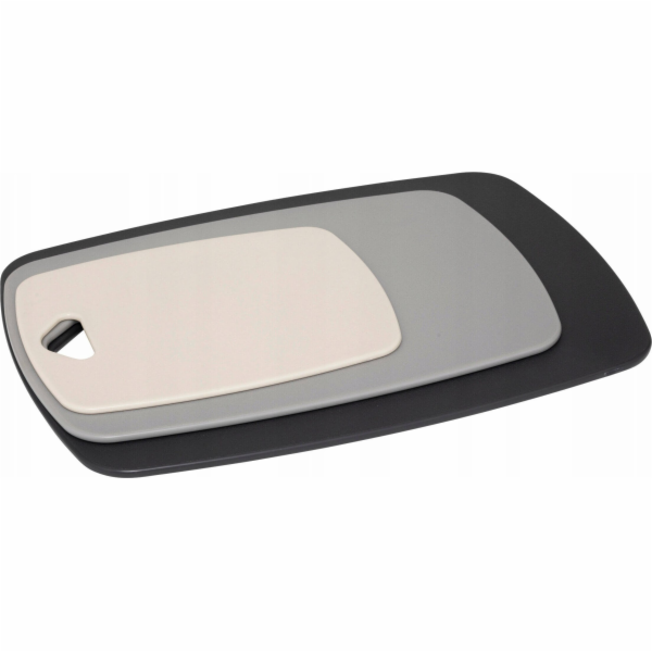 5five Sada 3 plastových krájecích prkének, 3 různé barvy ...