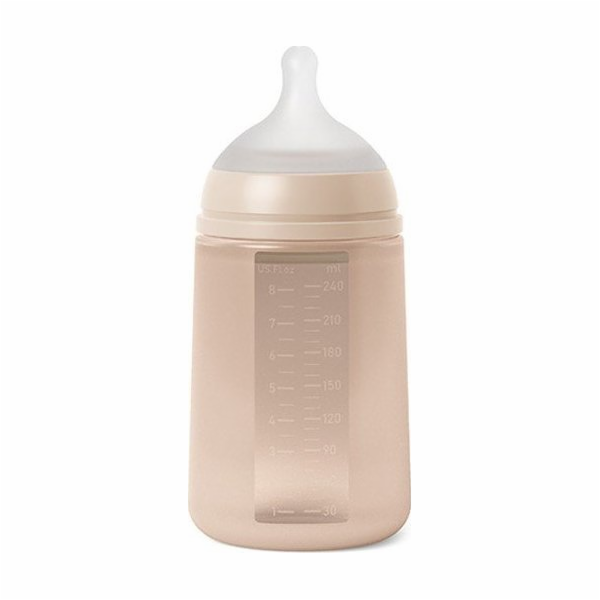 Chicco 308072-SILIKONOVÁ LAHEV 240ML/SX PRO STŘEDNÍ PRŮTO...