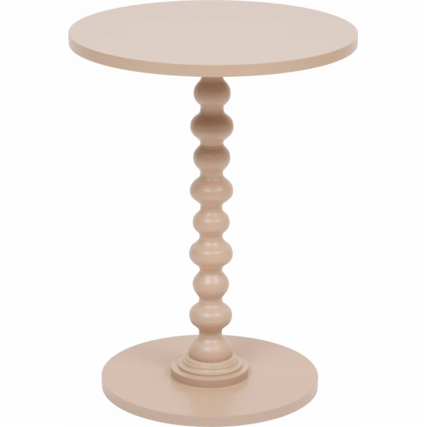 Atmosphera Konferenční stolek ALIX na ozdobné noze, O 38 cm