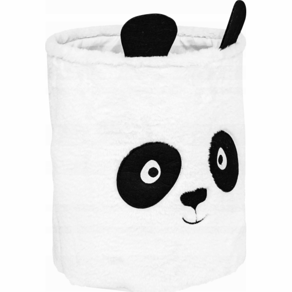 Atmosphera Košík na hračky PANDA s ušima, O 35 cm