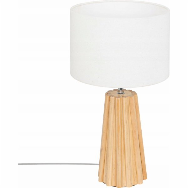 Noční lampa ADONA na dřevěné noze, výška 53 cm