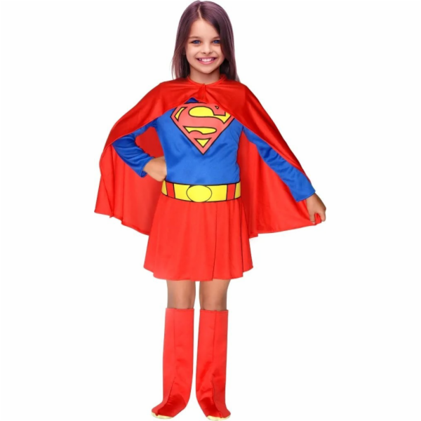 Ciao Kostým Supergirl (šaty, plášť, pásek a látkové boty)...